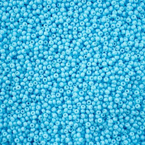 11-43245, Czech 22g Aqua Chalk Dyed Solgel