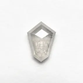 1.28ct 8.98x6.46x2.85mm Shield Rosecut 23840-06