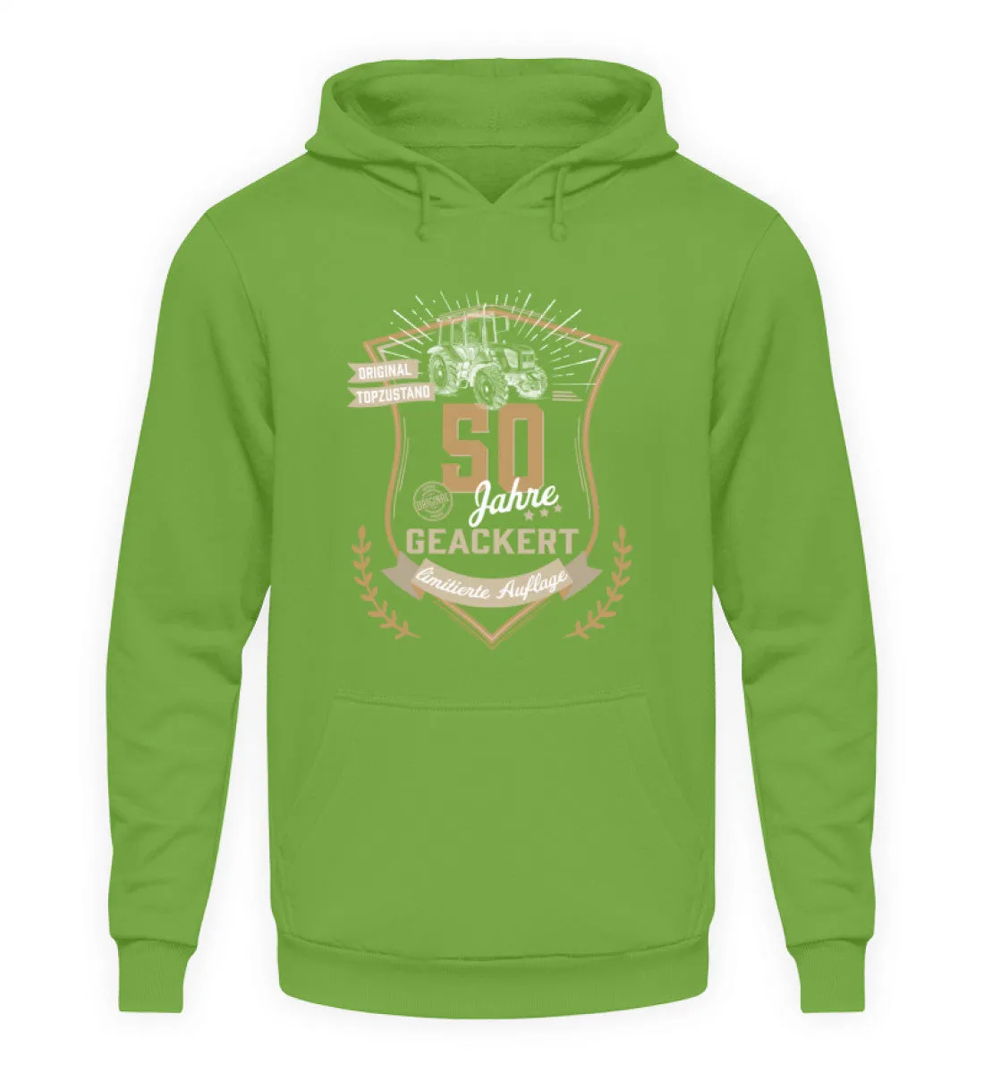 50 Jahre geackert - Geburtstag Landwirt  - Unisex Kapuzenpullover Hoodie