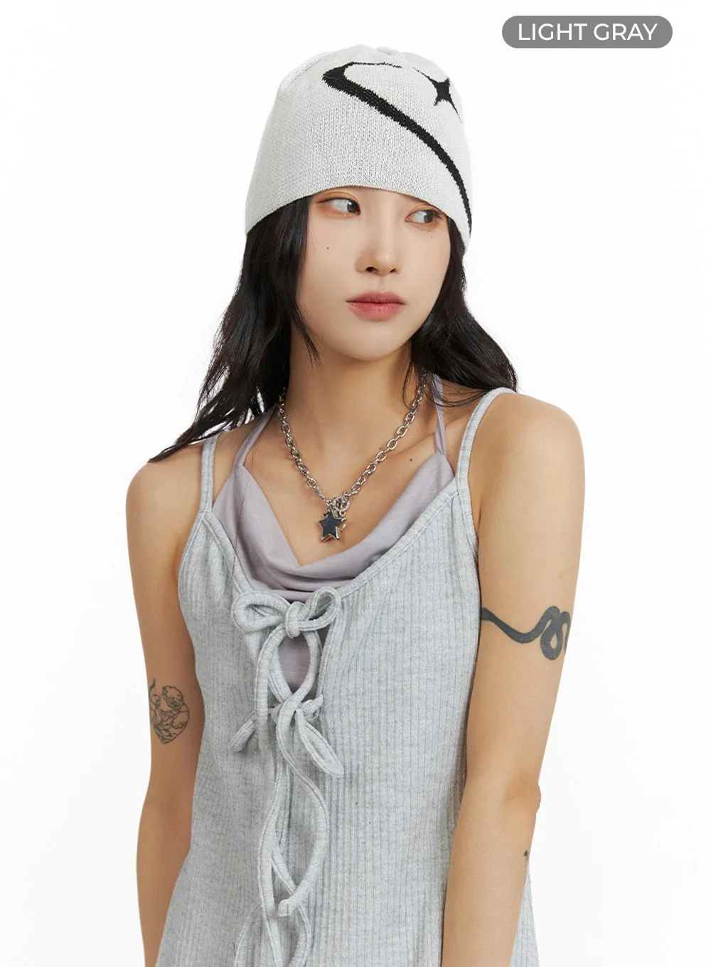 Acubi Star Graphic Beanie IF421