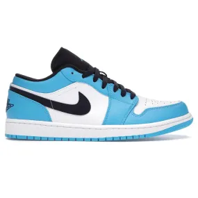 Air Jordan 1 Low UNC University Blue Black