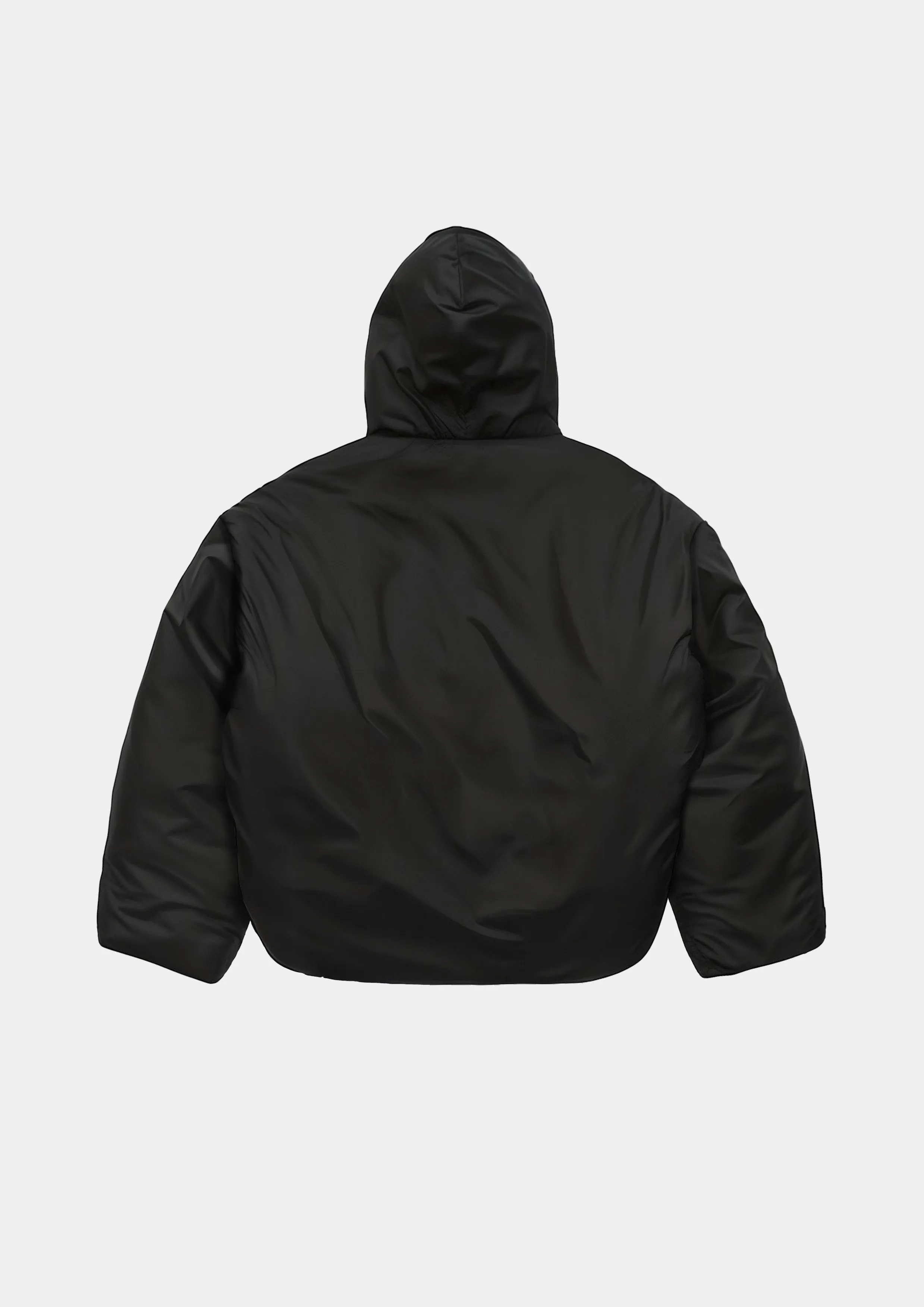 Airdrop Puffer Hoodie - Black