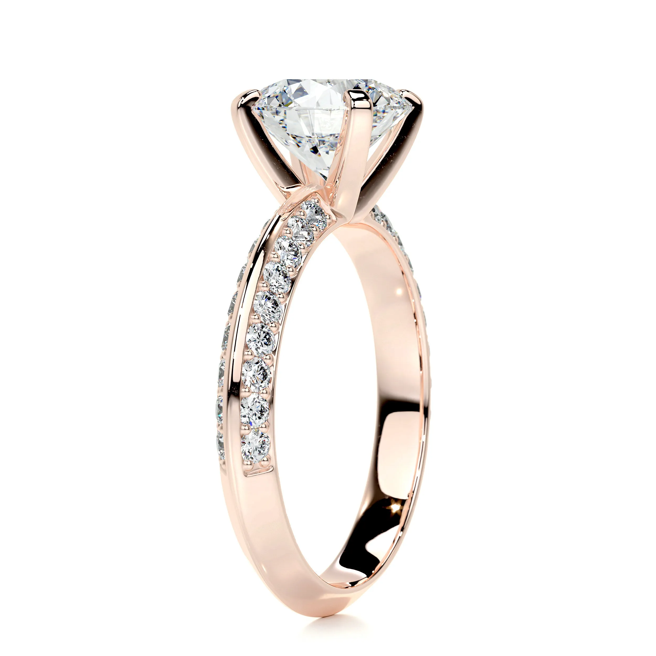 Ariana Diamond Engagement Ring -14K Rose Gold