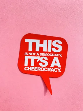 Bring It On Cheerocracy Magnet