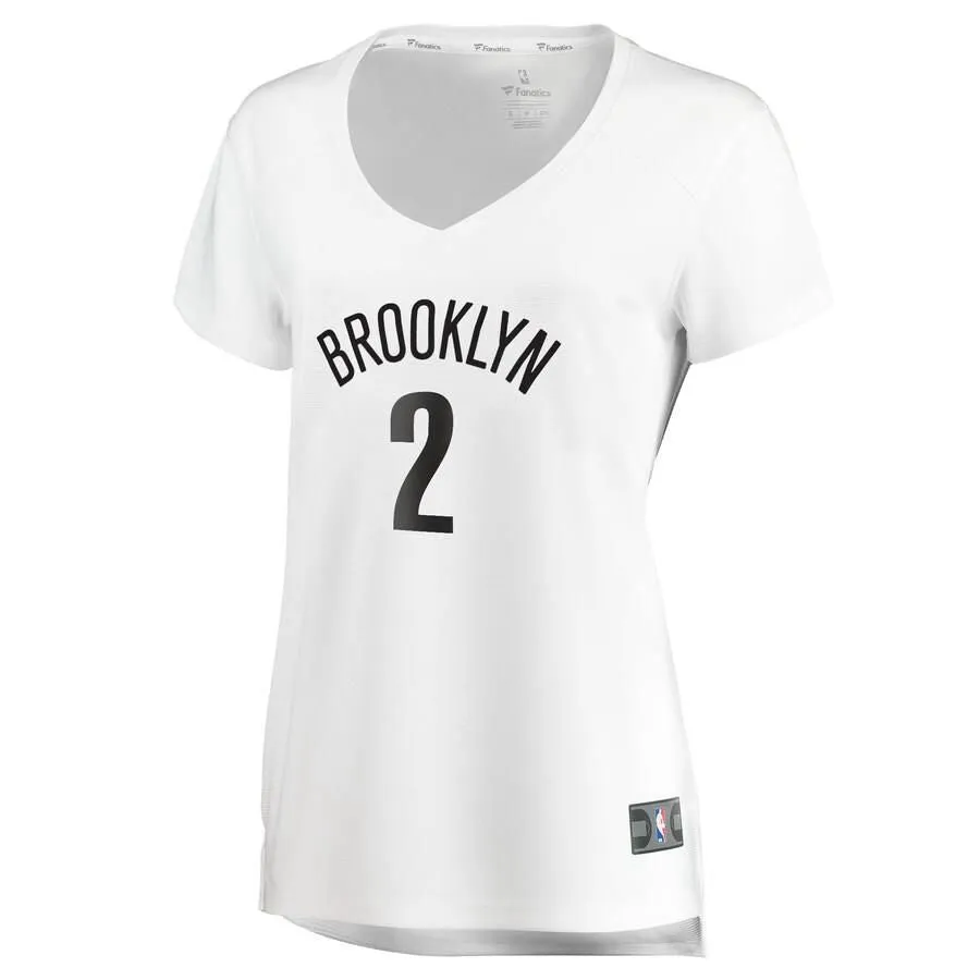 Brooklyn Nets Taurean Prince Fanatics Branded Replica Fast Break Association Jersey Womens - White | Ireland J6516H4