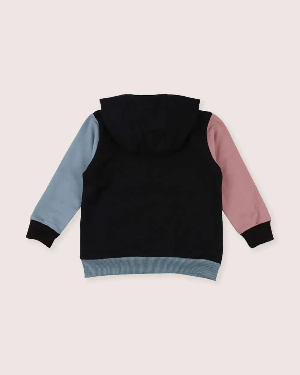 Calm Colour Block Hoodie