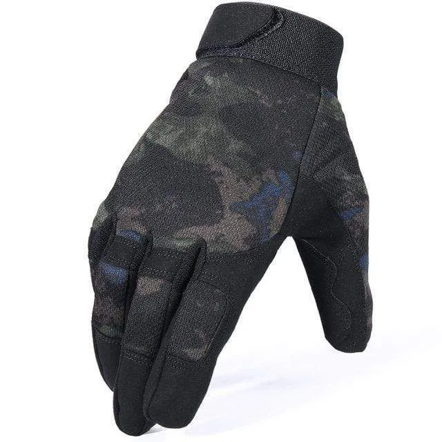 Camouflage Tactical Cycling Glove Military Army Gloves Sports Ski Bike Climbing Shooting Hunting Riding Full Finger Mitten Men