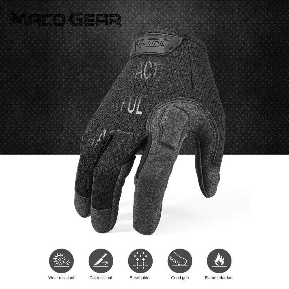 Camouflage Tactical Cycling Glove Military Army Gloves Sports Ski Bike Climbing Shooting Hunting Riding Full Finger Mitten Men