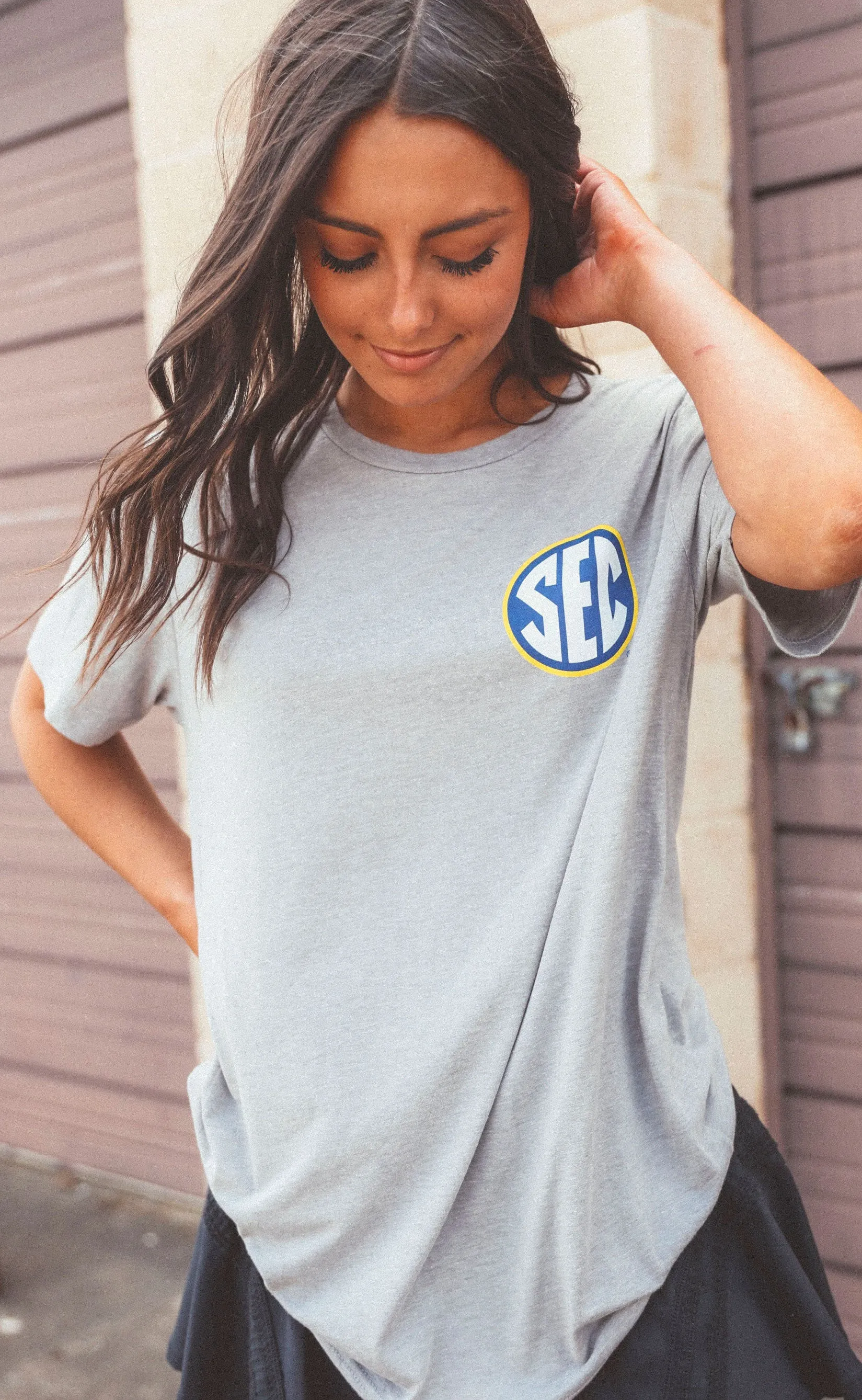 charlie southern: sec pinwheel t shirt