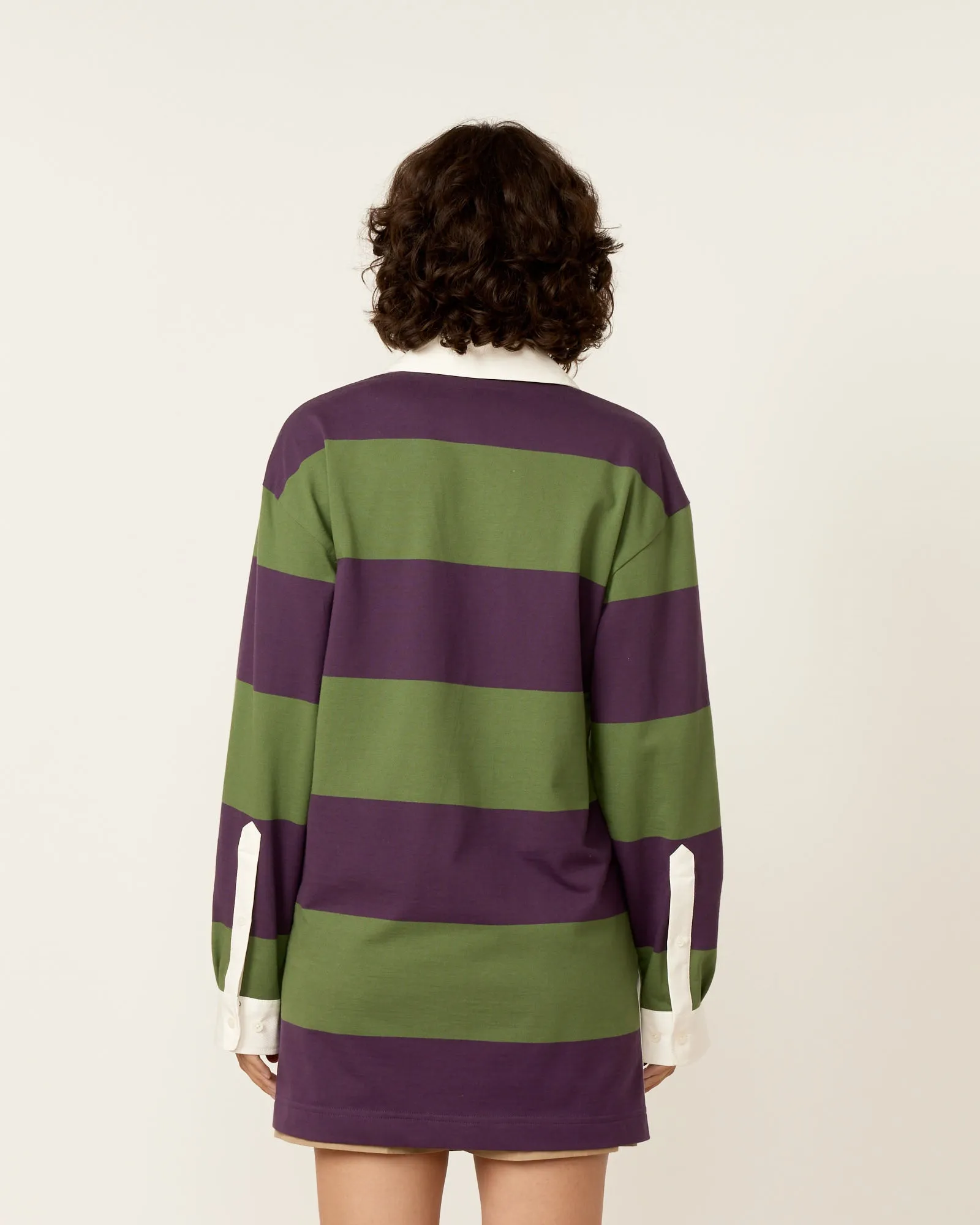 Chu Striped Rugby Shirt