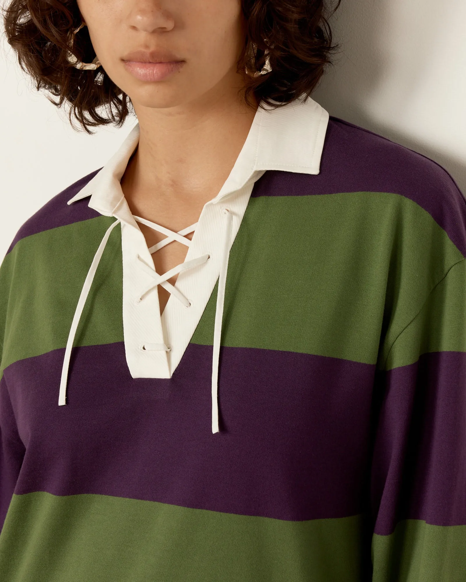 Chu Striped Rugby Shirt