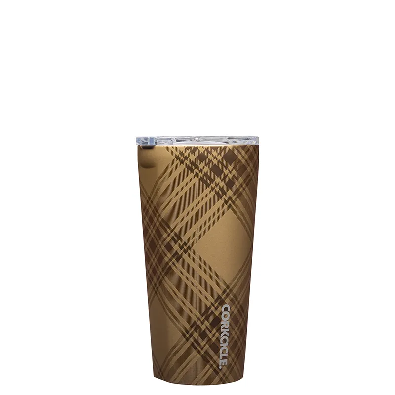 CORKCICLE | 16 oz. Tumbler - Golden Plaid