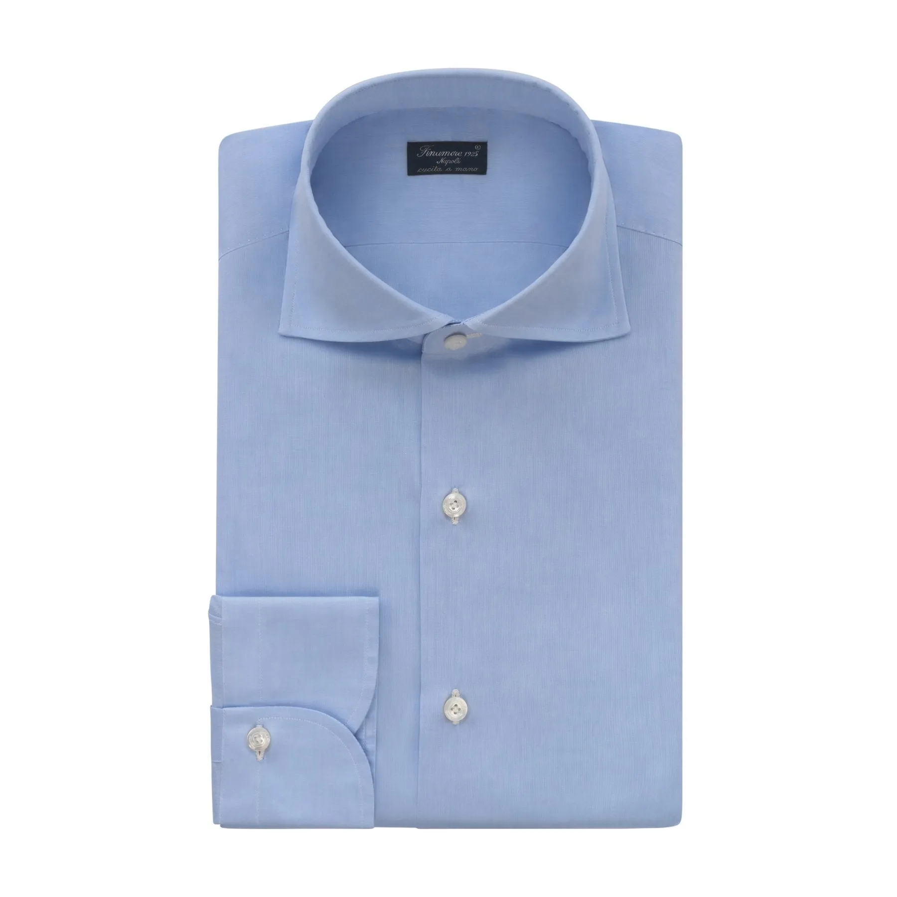 Cotton Dress Shirt in Light Blue