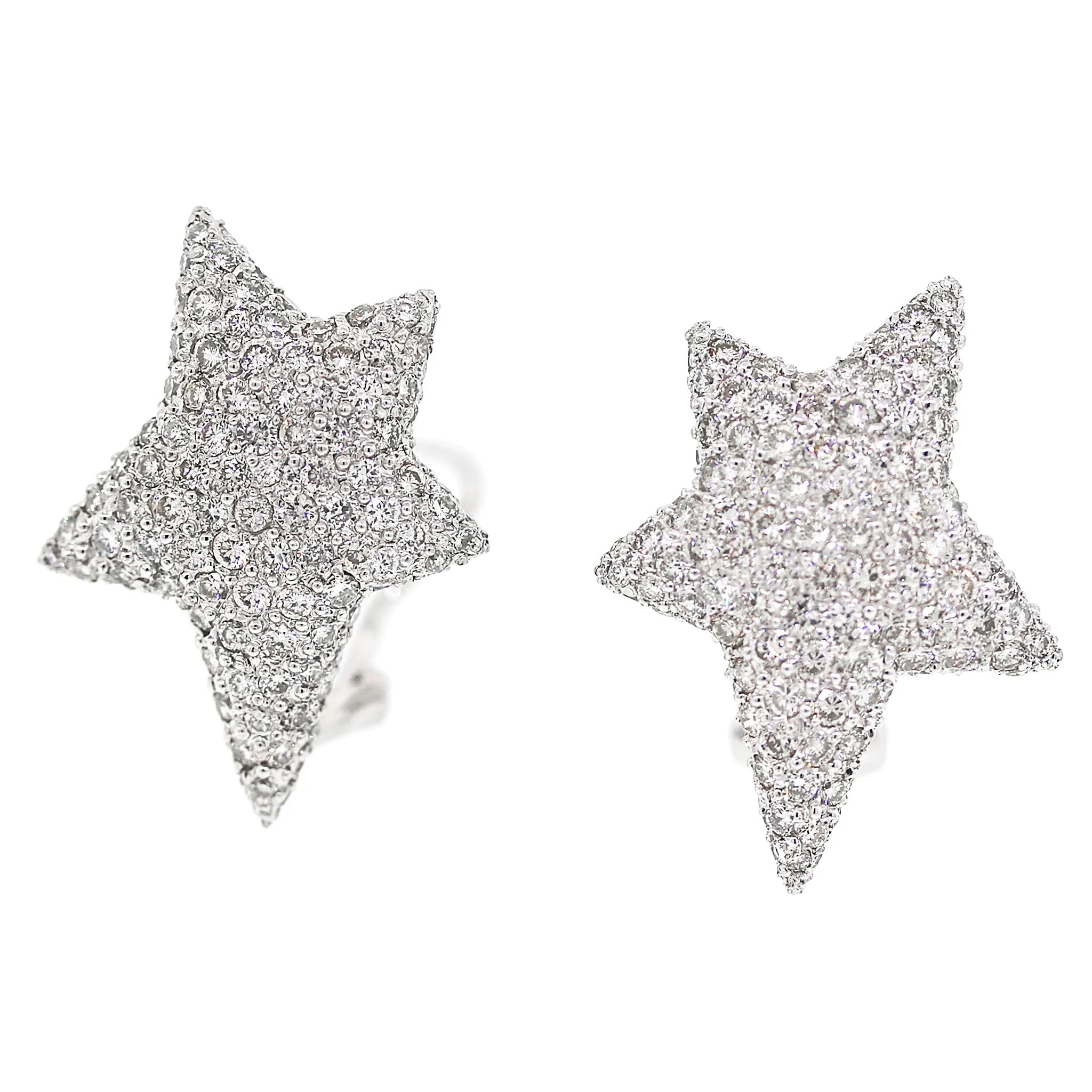 Diamond Shooting Star Earrings