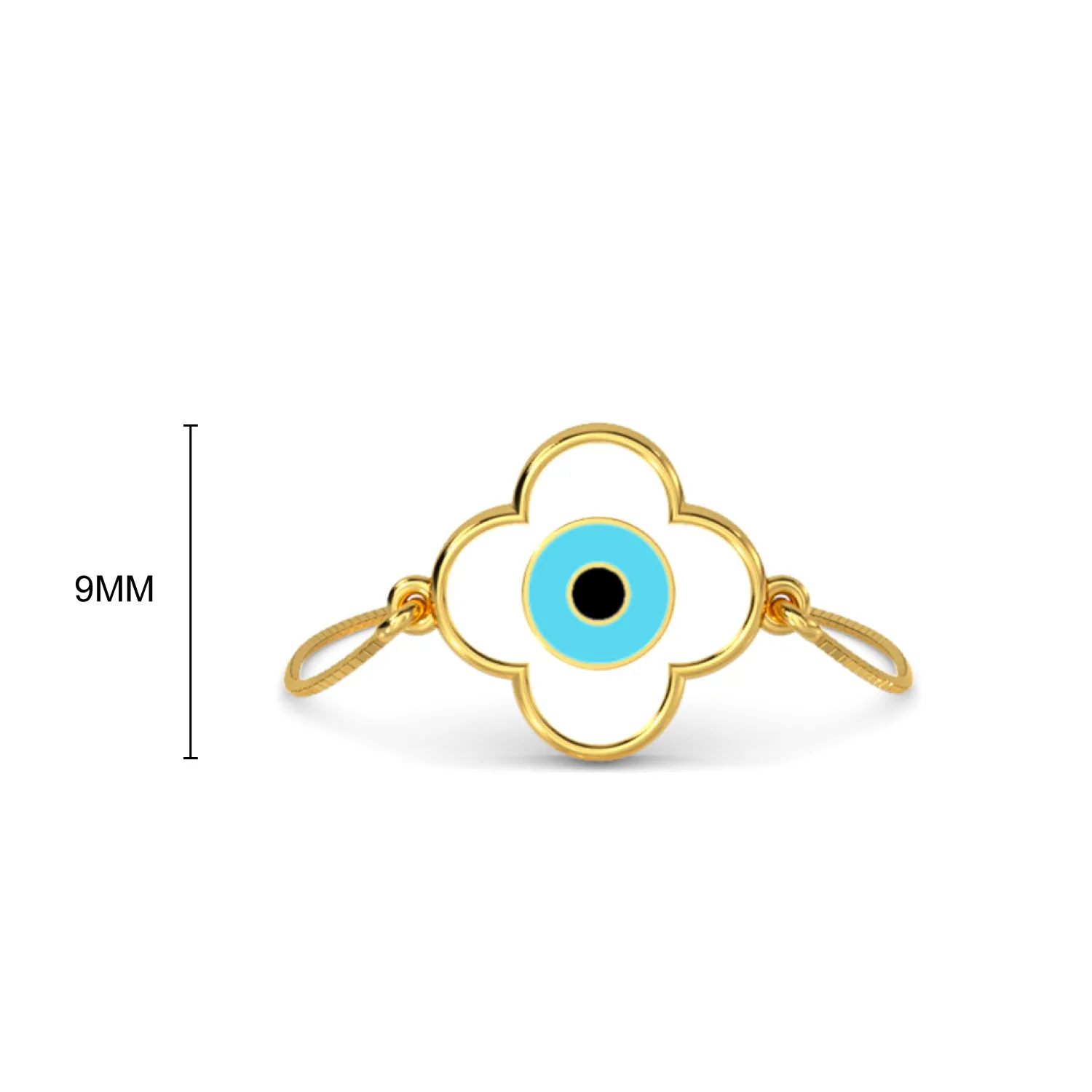 Emel Evil Eye Adjustable Ring