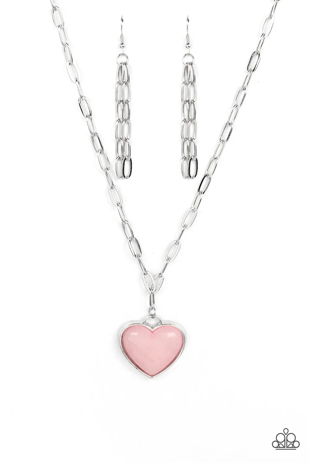 Everlasting Endearment Pink-Necklace