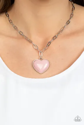 Everlasting Endearment Pink-Necklace