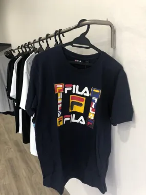 Fila Navy Box T-Shirt (Size M)