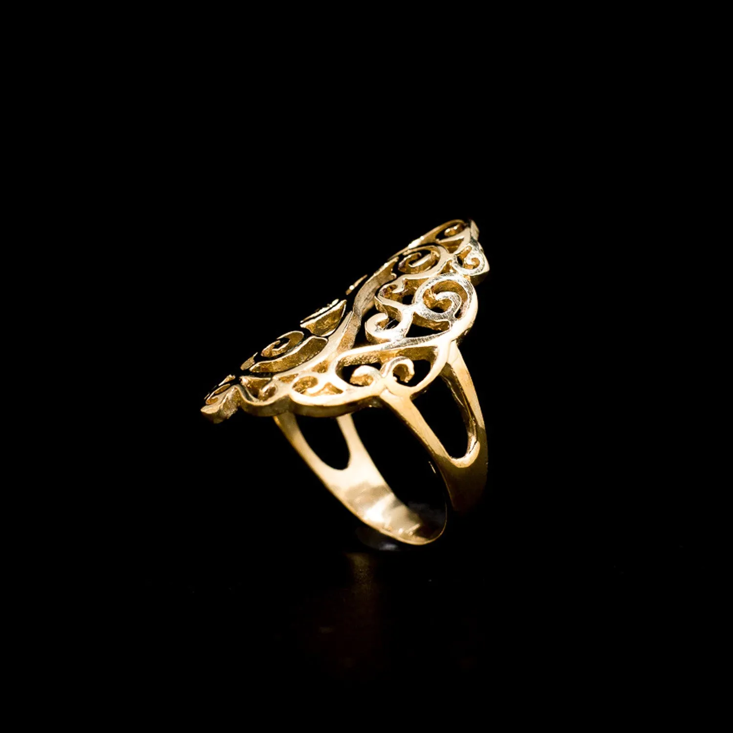 Filigree Ring Gold