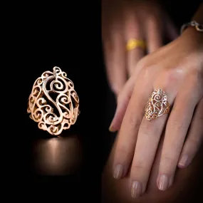 Filigree Ring Gold