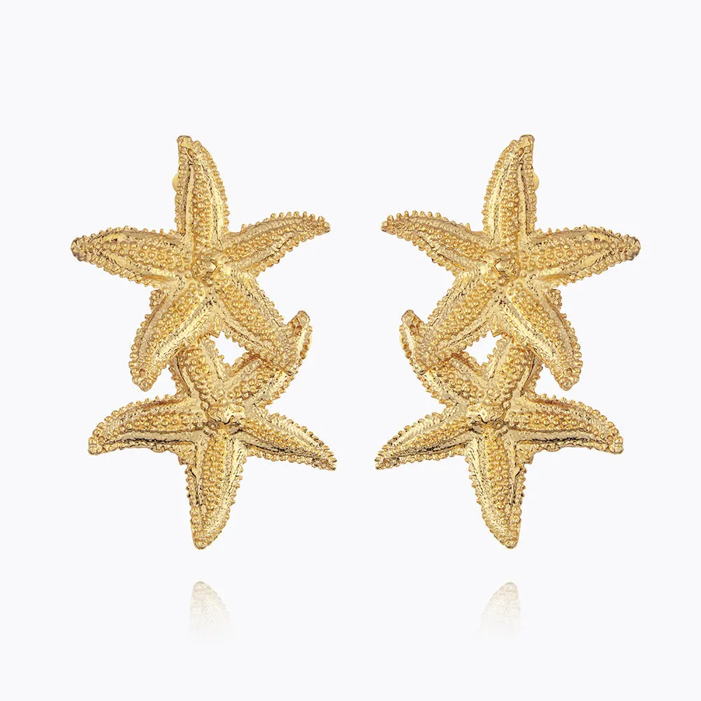 Grande Sea Star Earrings