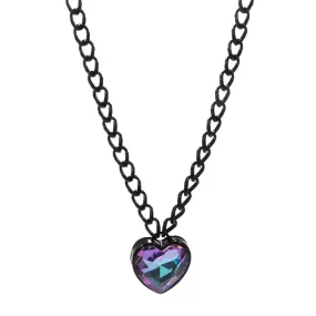 Heart Stone Pendant Necklace