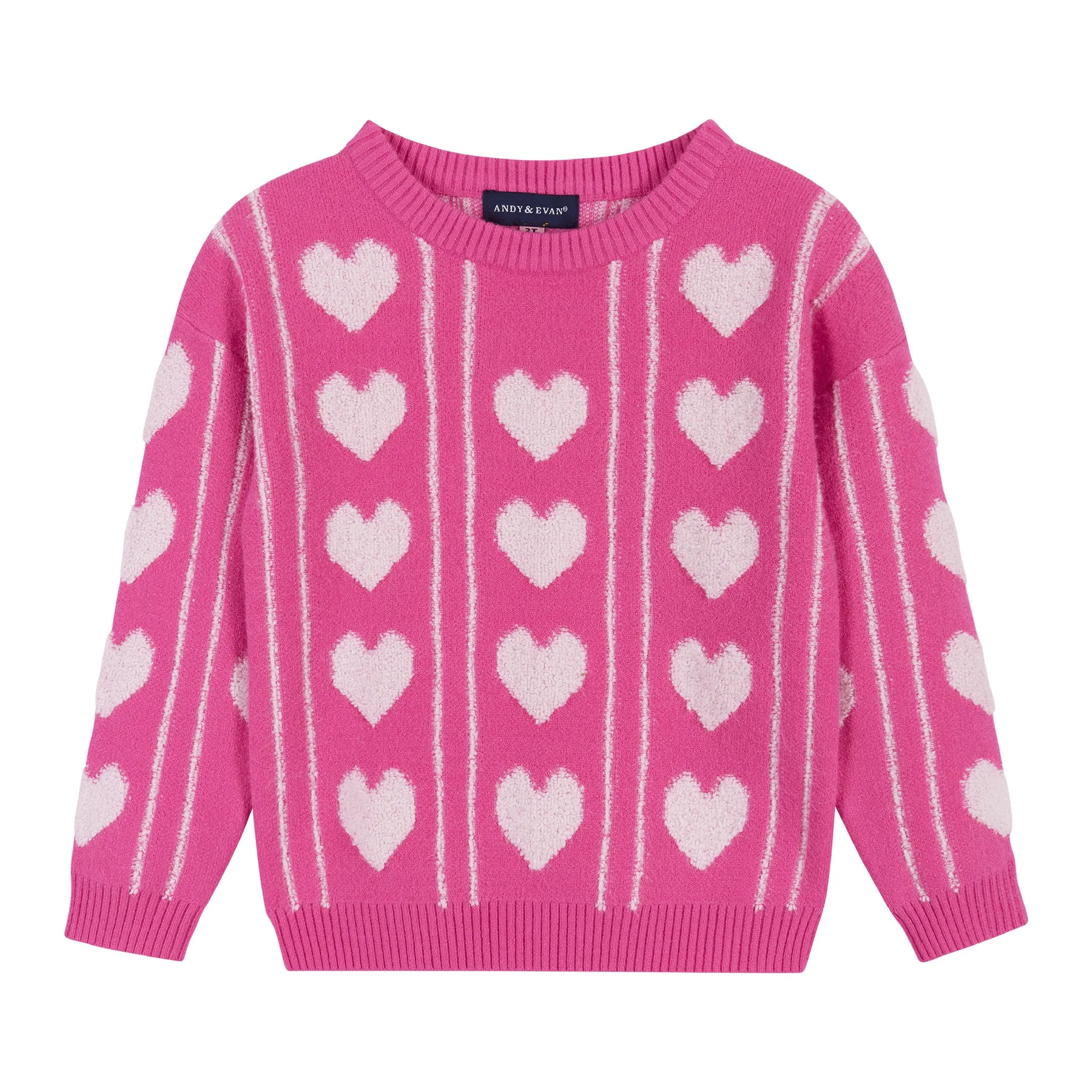 Heart Sweater & Legging Set  | Pink