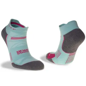 Hilly | Unisex Supreme Running Socklets - Aquamarine