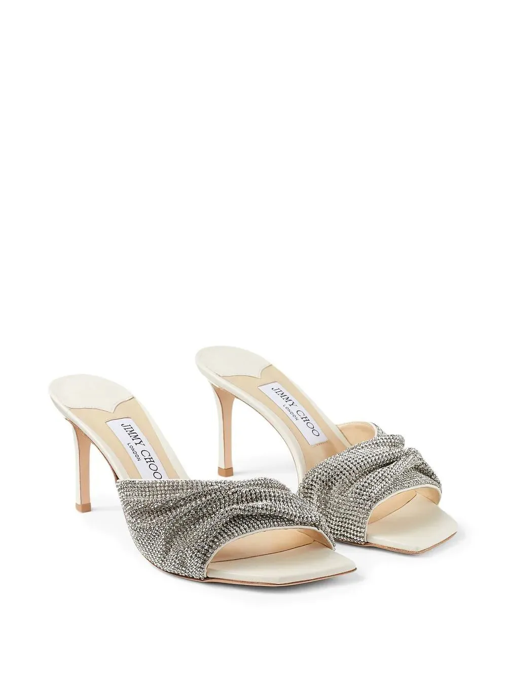 Jimmy Choo Naria 75mm heeled mules