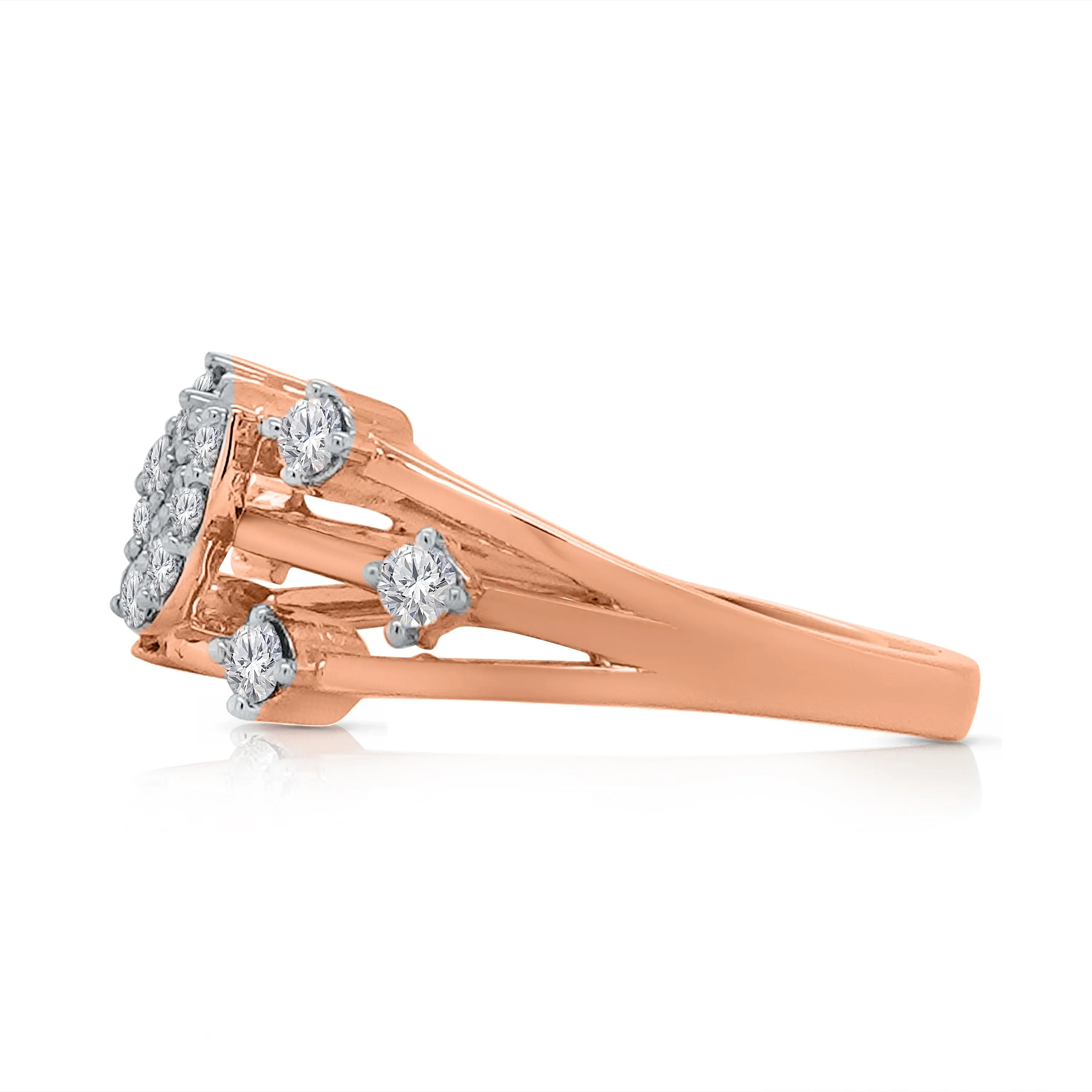 Kallati Eternal Ring in 14K Rose Gold