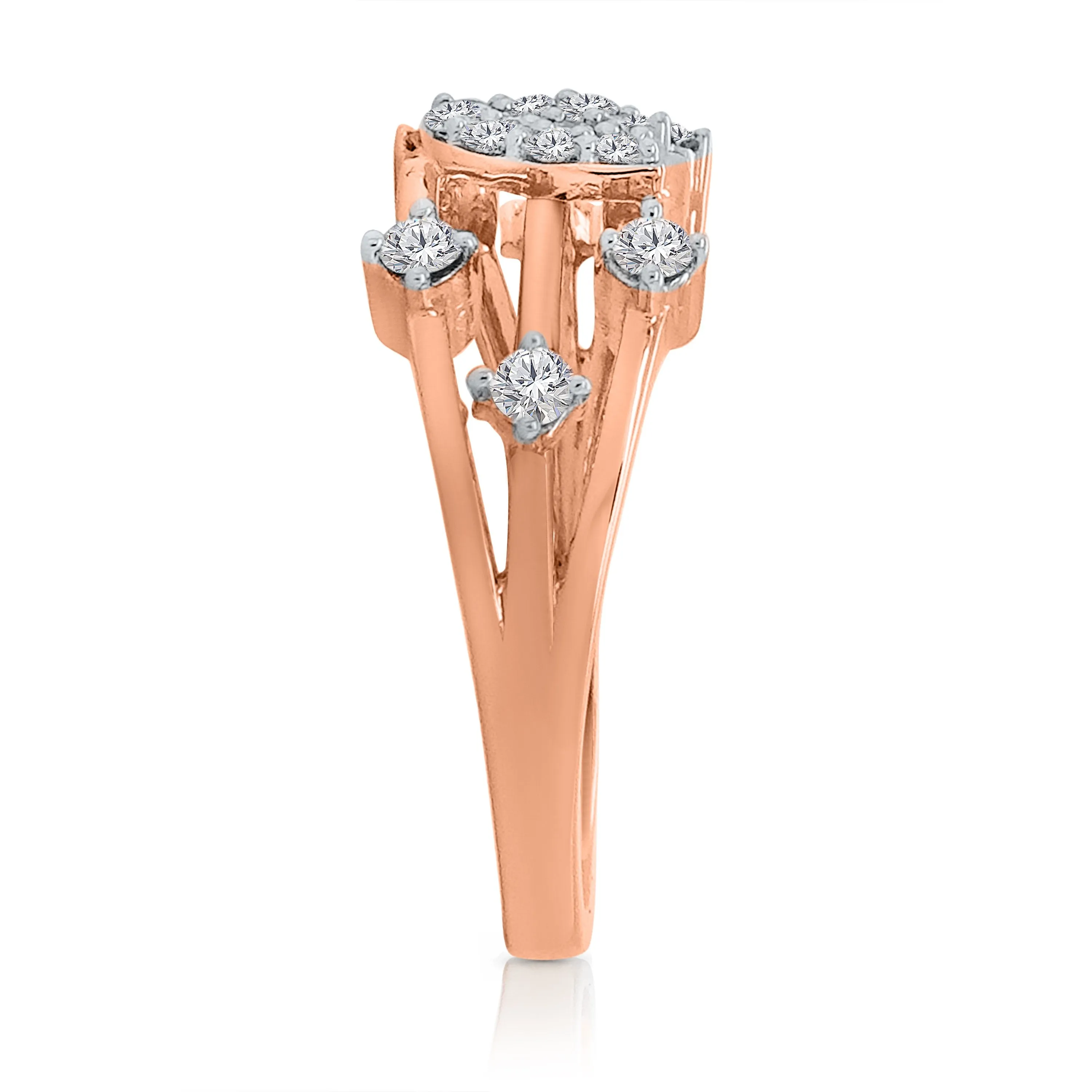 Kallati Eternal Ring in 14K Rose Gold