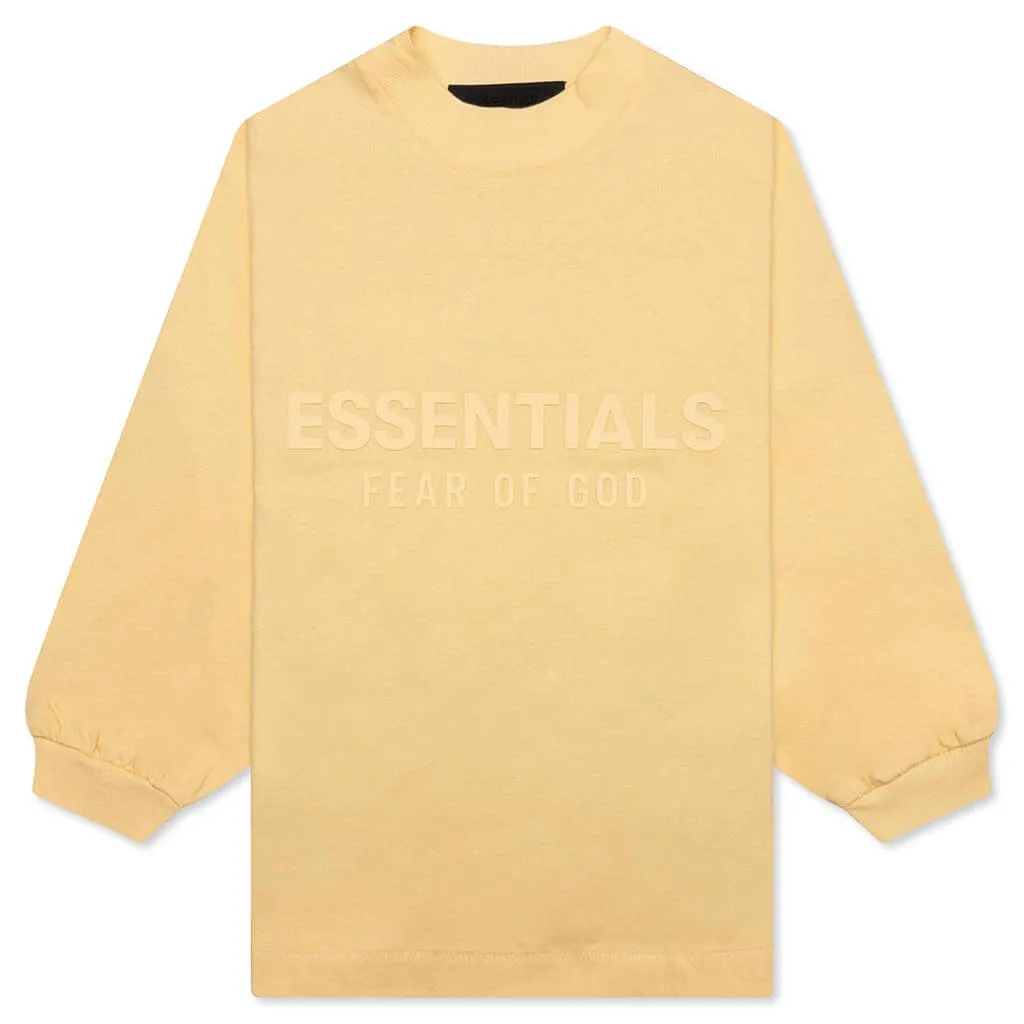 Kids L/S Shirt - Garden Yellow