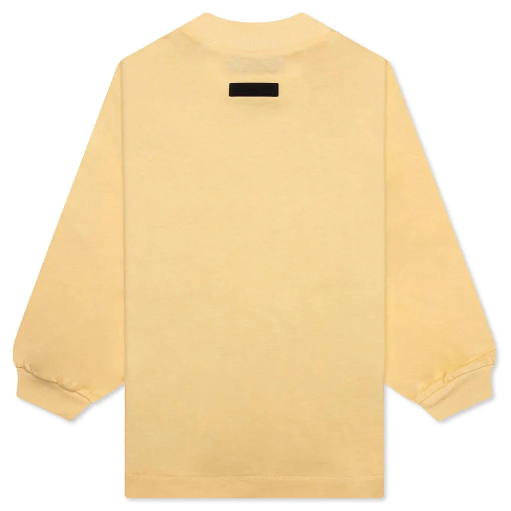 Kids L/S Shirt - Garden Yellow