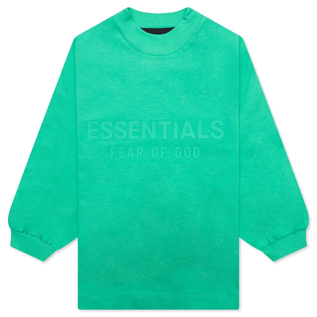 Kids L/S Shirt - Mint Leaf