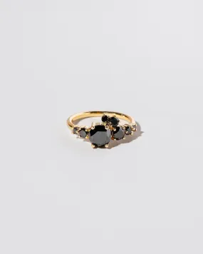 Luna Ring - All Black Diamond