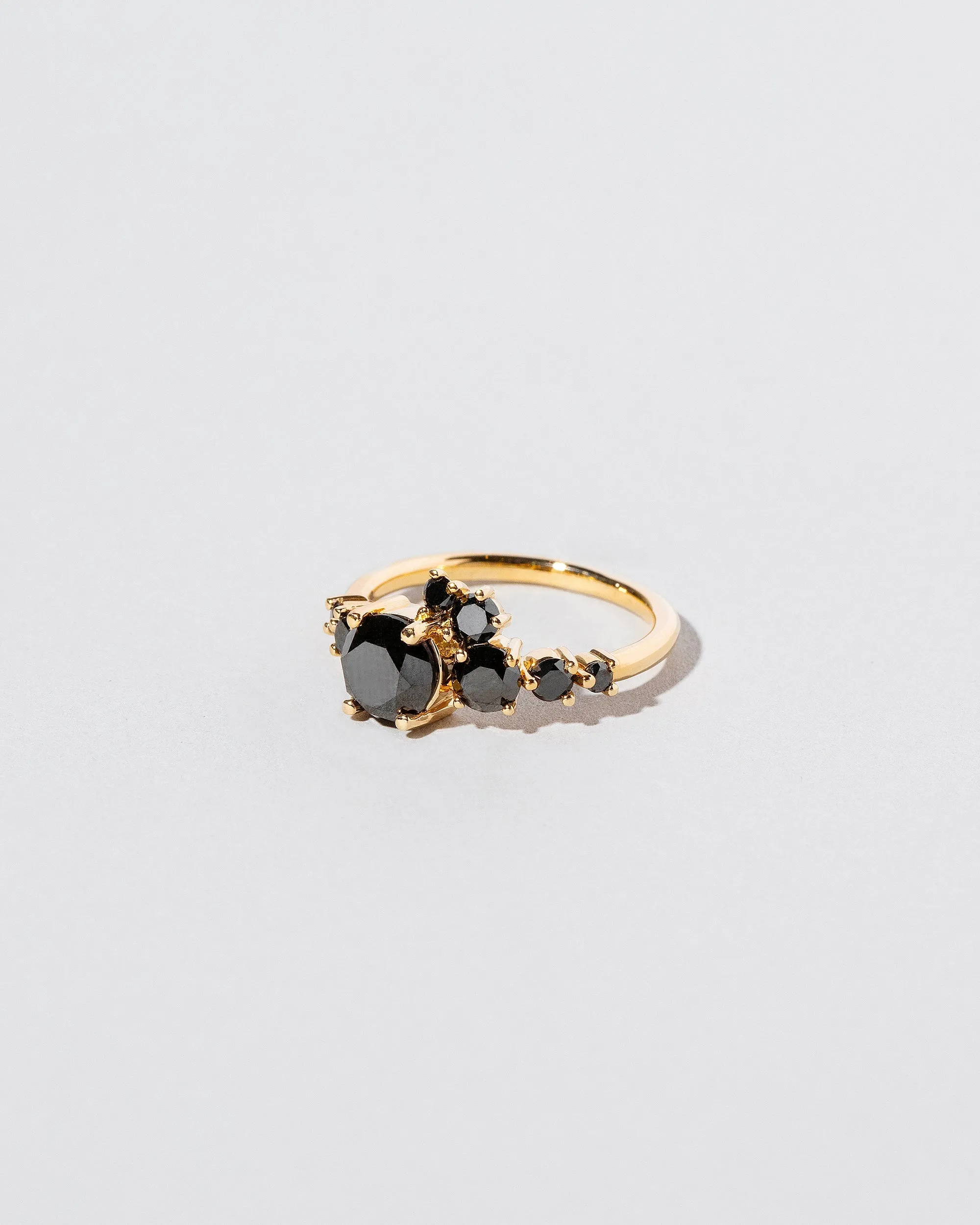 Luna Ring - All Black Diamond