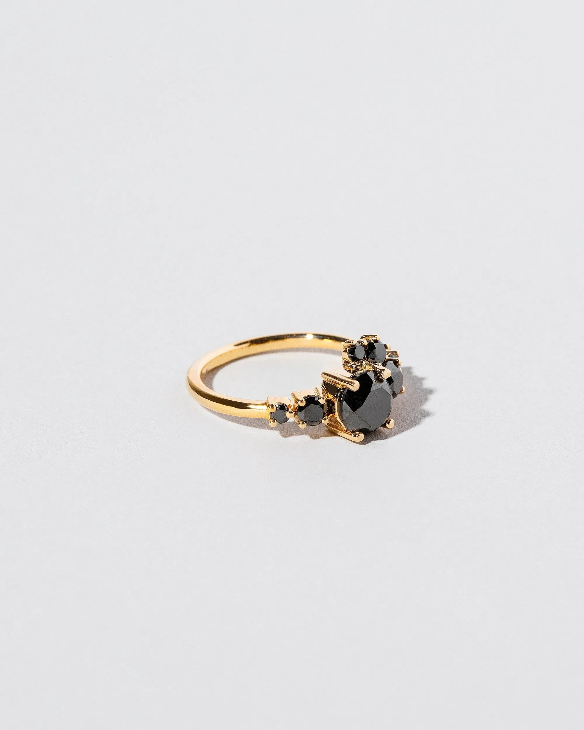 Luna Ring - All Black Diamond