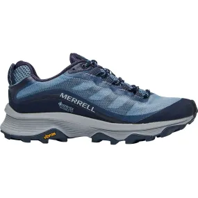 Merrell Moab Speed GORE-TEX Womens Walking Shoes - Blue