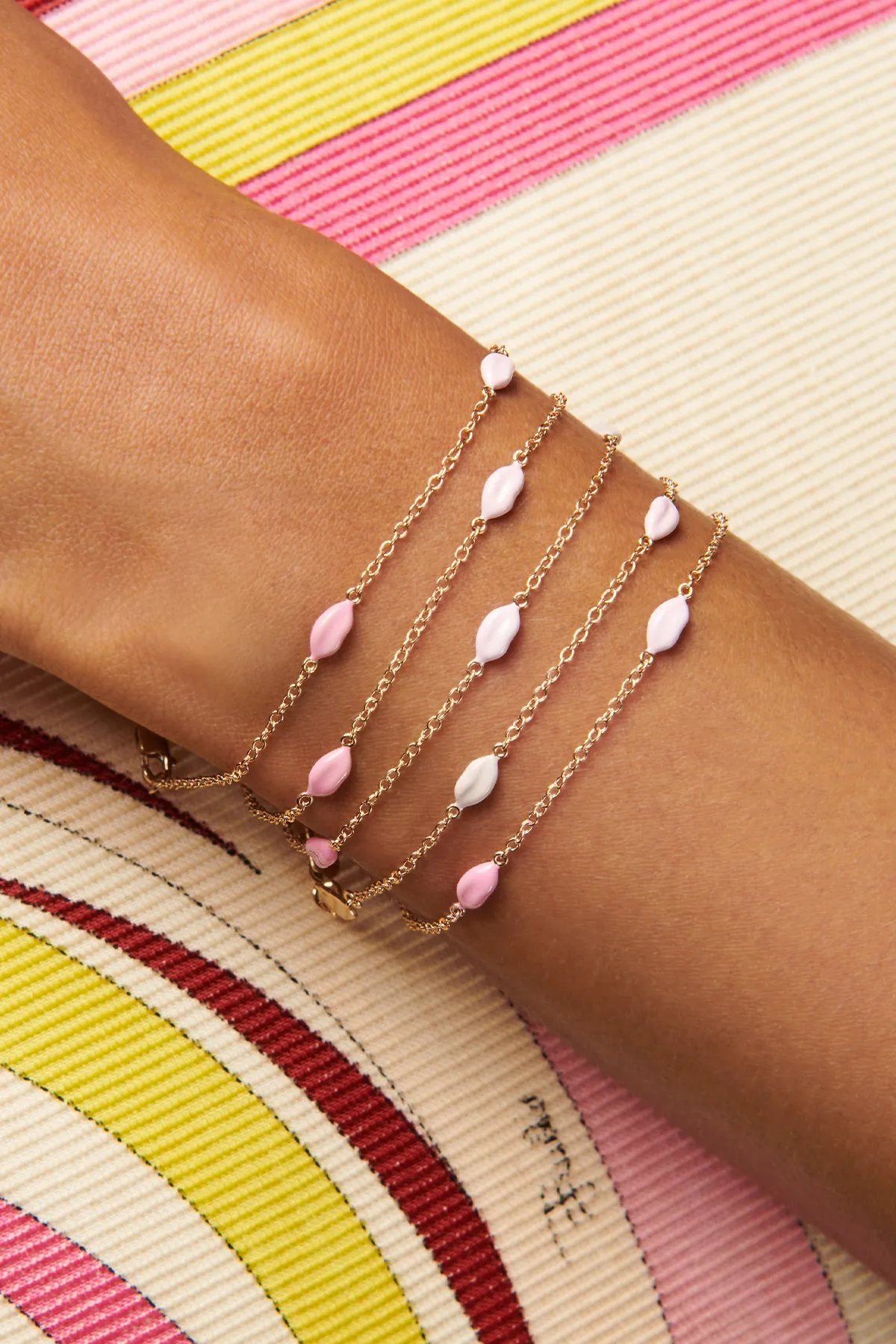 Mini Lip By The Yard Bracelet - In Stock