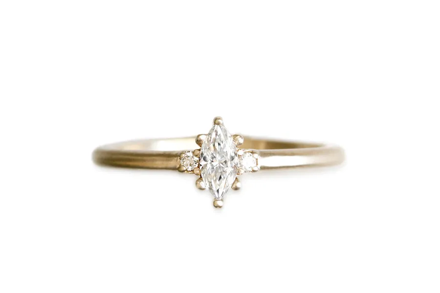 Mira Marquise Diamond Ring .25ct