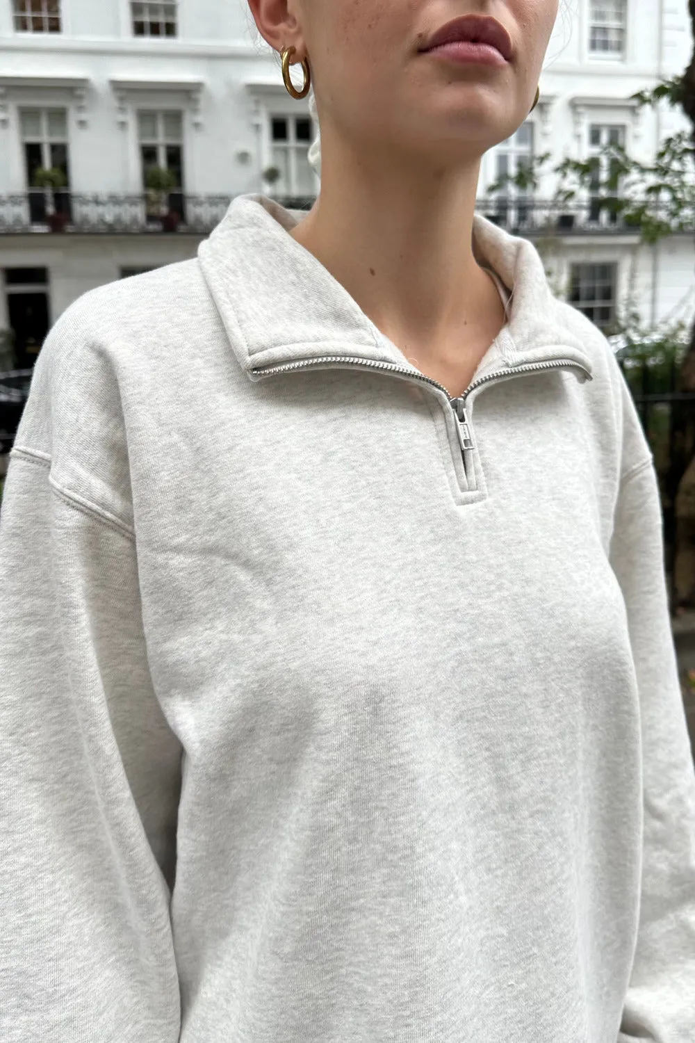 Missy Collar Sweatshirt