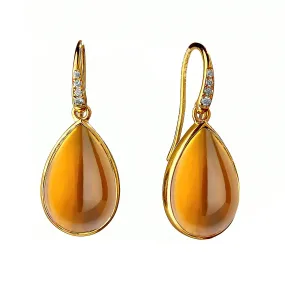 Mogul Pear Earrings