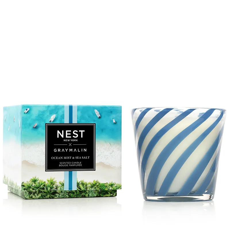 NEST FRAGRANCES | NEST x Gray Malin Ocean Mist & Sea Salt Candle