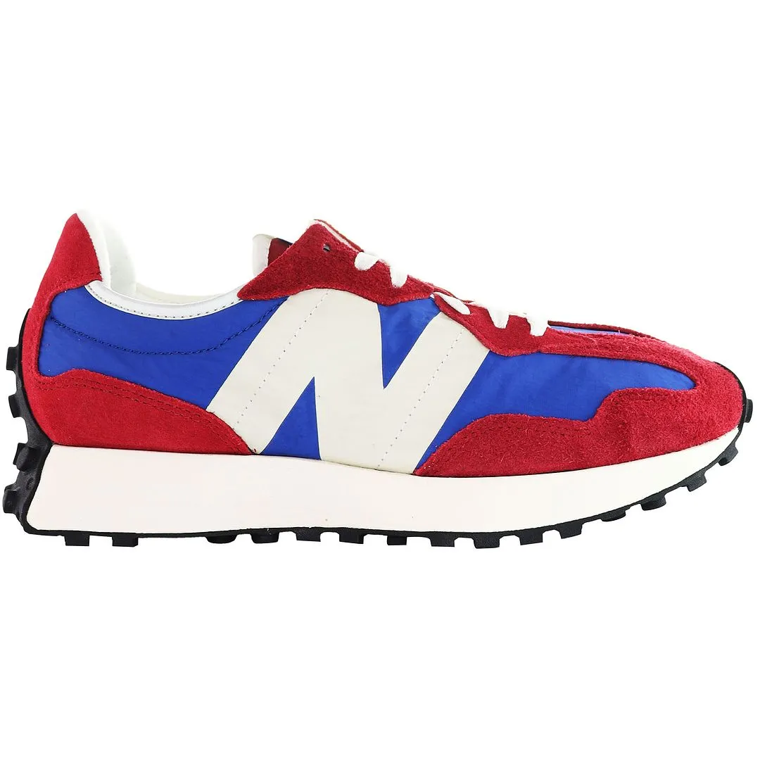 New Balance 327 Mens Red/Blue Trainers