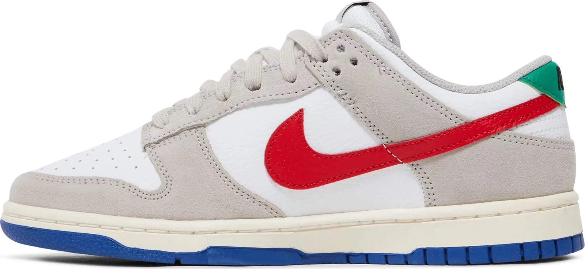 Nike Dunk Low Light Iron Ore Red Blue