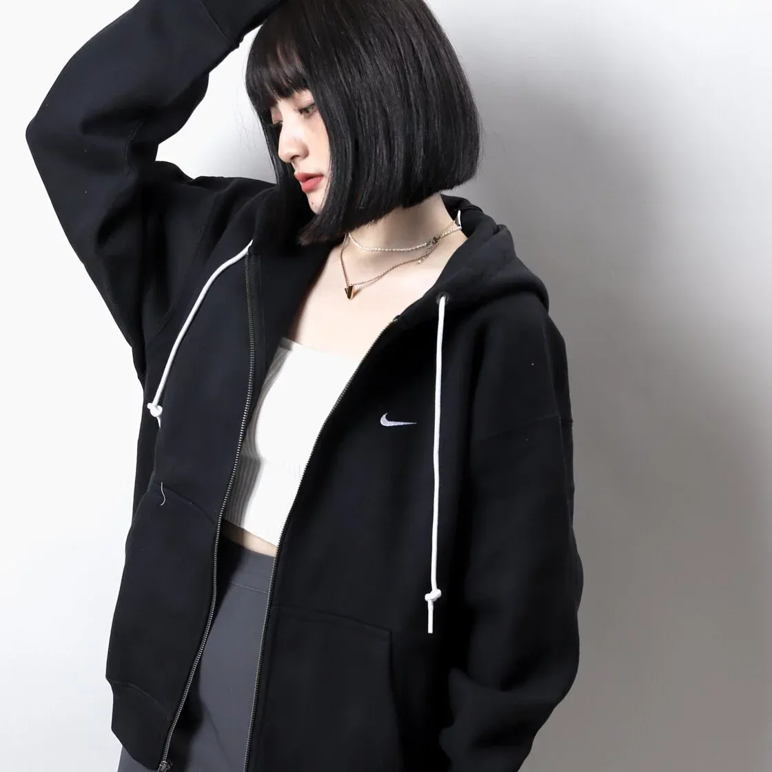 Nike Solo Swoosh Full-Zip Hoodie [DR0404]