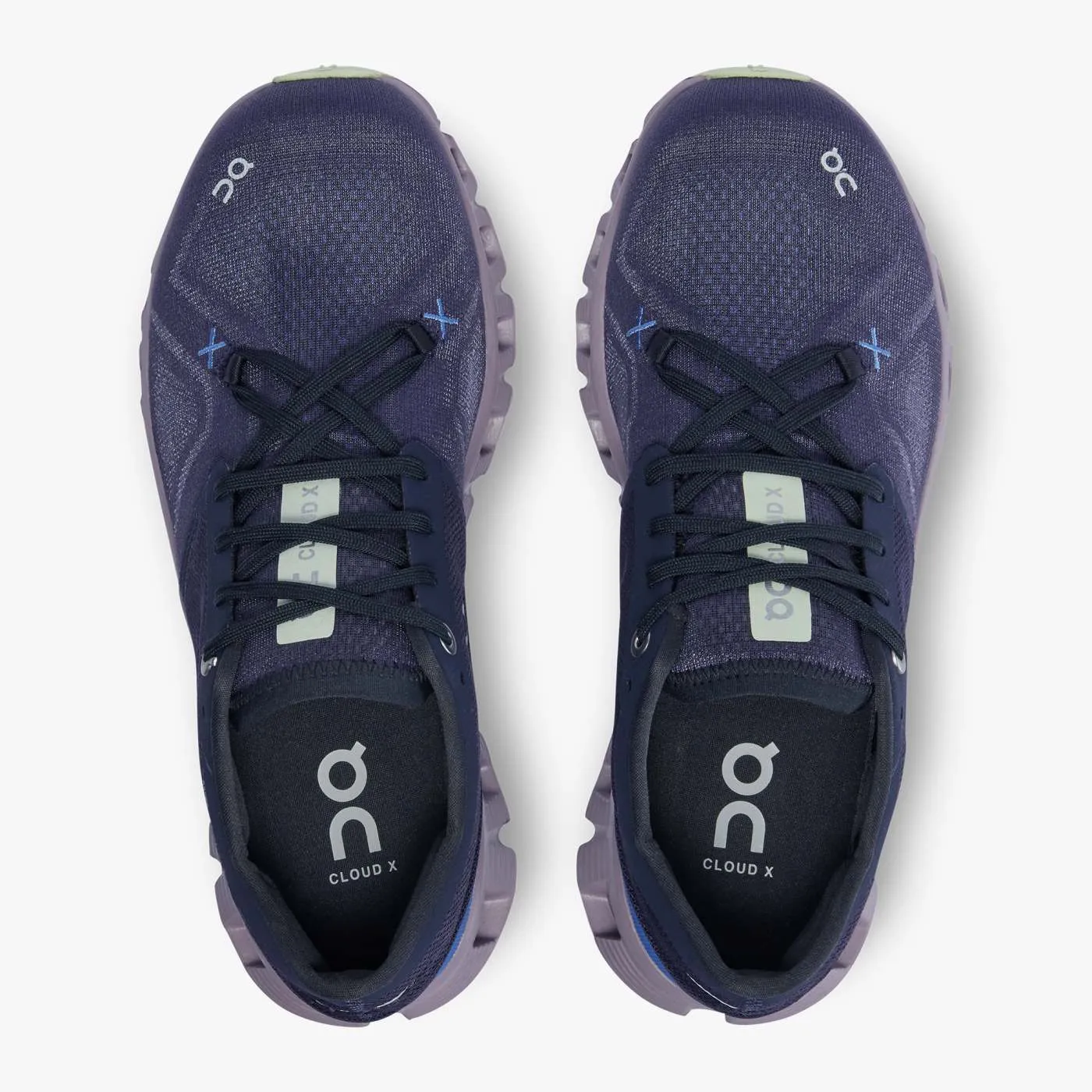 On Running Women's Cloud X 3 Shoes - Midnight / Heron