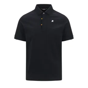 Polo Uomo K-Way Alderic Stretch Jersey Blu