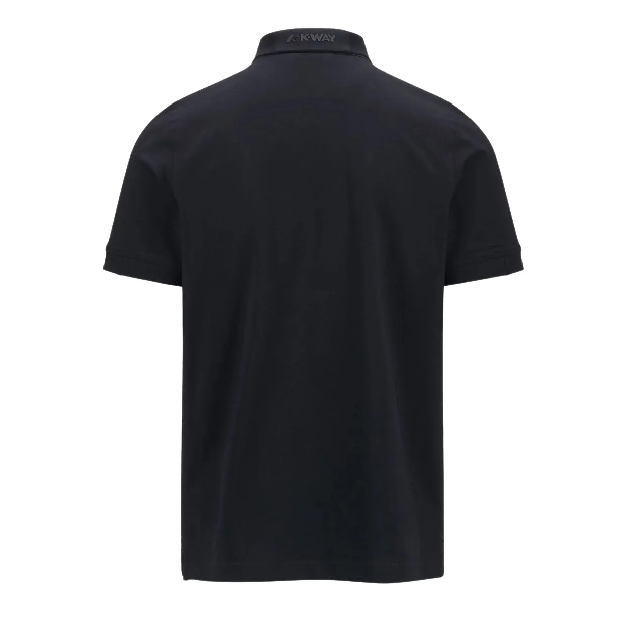 Polo Uomo K-Way Alderic Stretch Jersey Blu