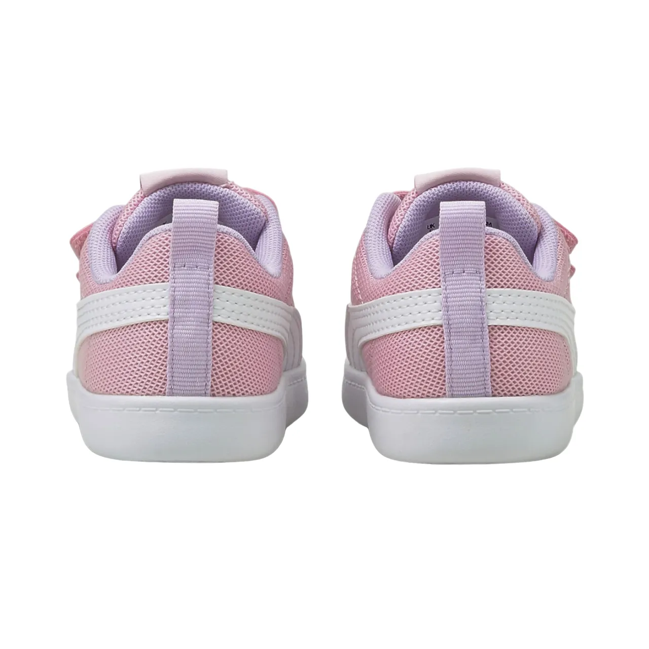 Puma Courtflex v2 mesh sneakers shoe 371758-08 pink-white